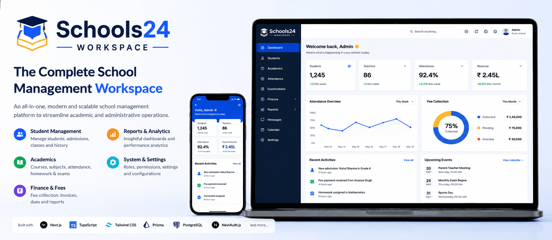 Schools24 Educational Platform